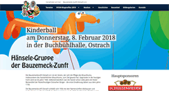 Desktop Screenshot of bauzemeckzunft-ostrach.de